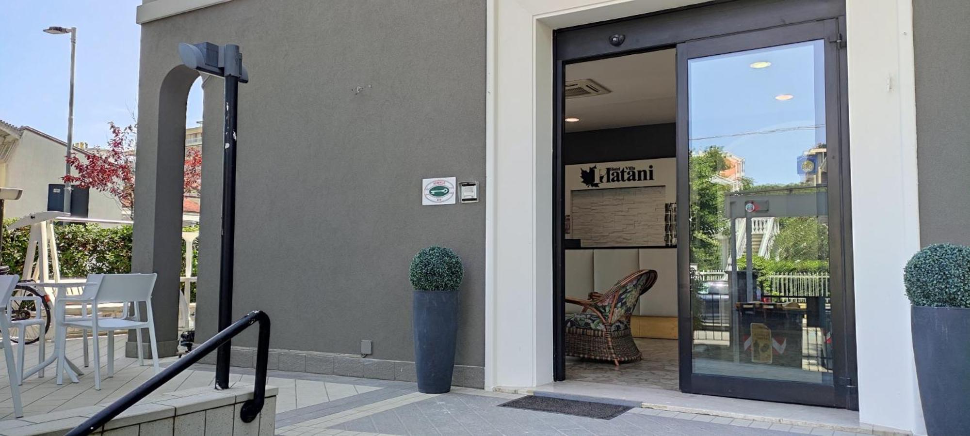 Hotel Villa Platani Riccione Exterior foto